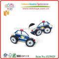 Petits jouets en bois Voiture de police Yiwu toys Factory